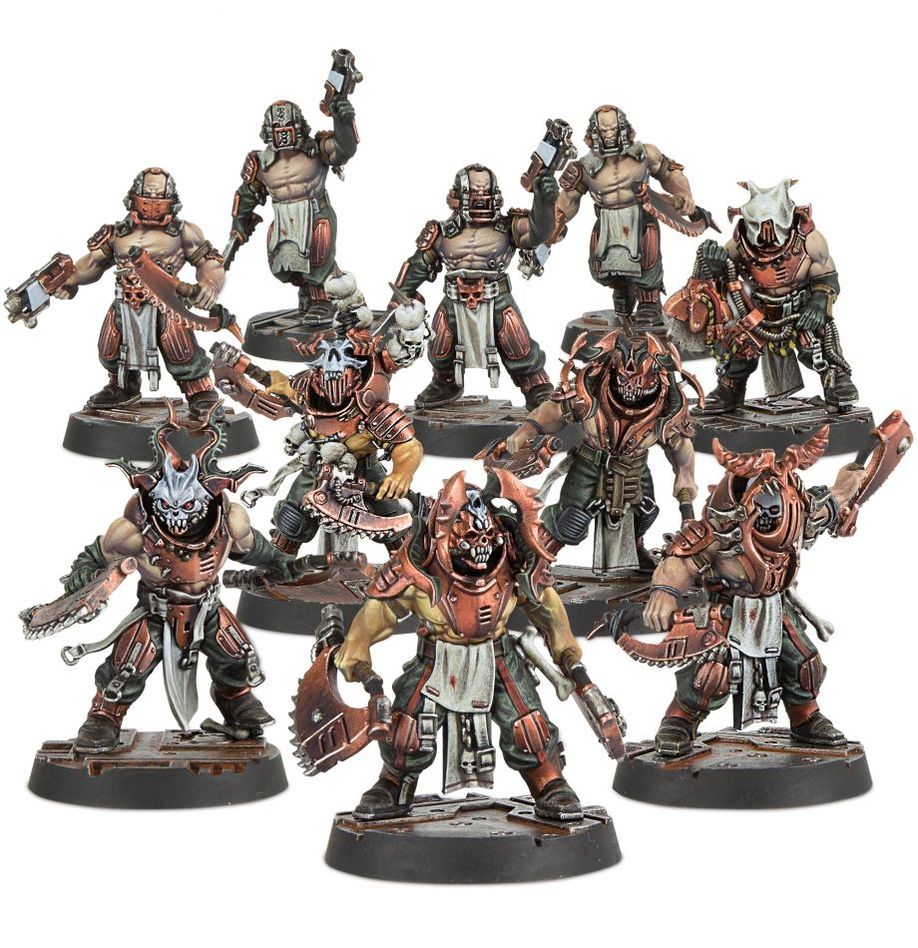Warhammer 40k - Necromunda - Corpse Grinder Cult Gang