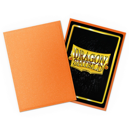 Dragon Shield - 100 Matte Sleeves - Amber