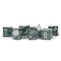 Metallic Dice Games - 16mm Resin Poly Dice Set Astro Mica