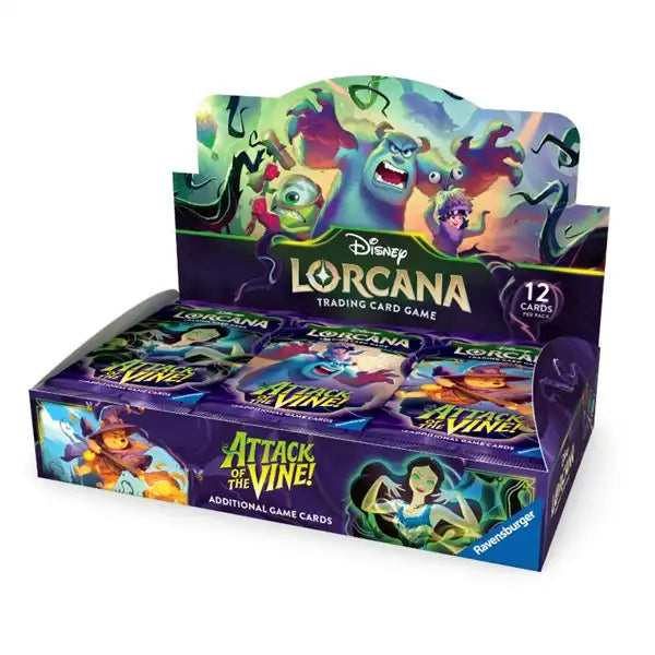 Disney Lorcana TCG - Attack of The Vine Booster Display (24 Packs)