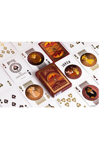 Bicycle Playing Cards - Lion King