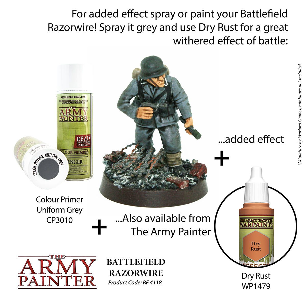 Battlefield Razorwire - Basing - The Army Painter