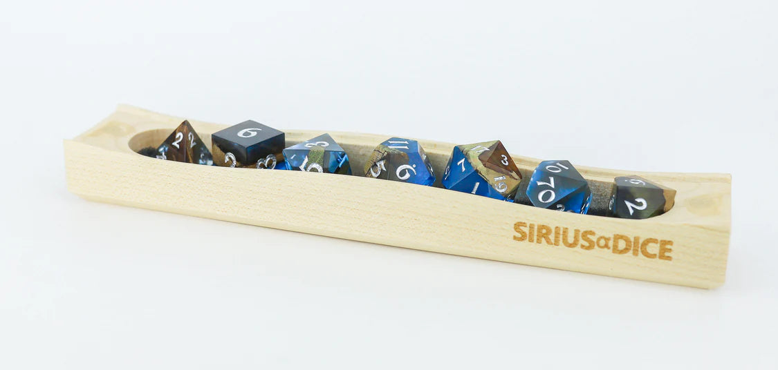 Sirius & dice: Dice Set - Sapphire Grove Limited Ed. 655/675