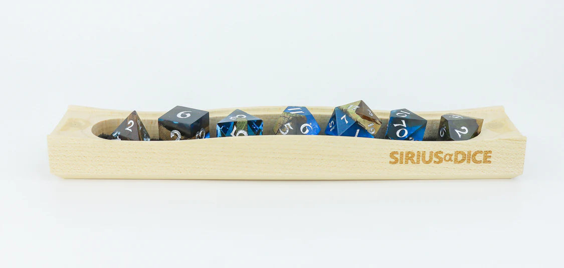 Sirius & dice: Dice Set - Sapphire Grove Limited Ed. 655/675