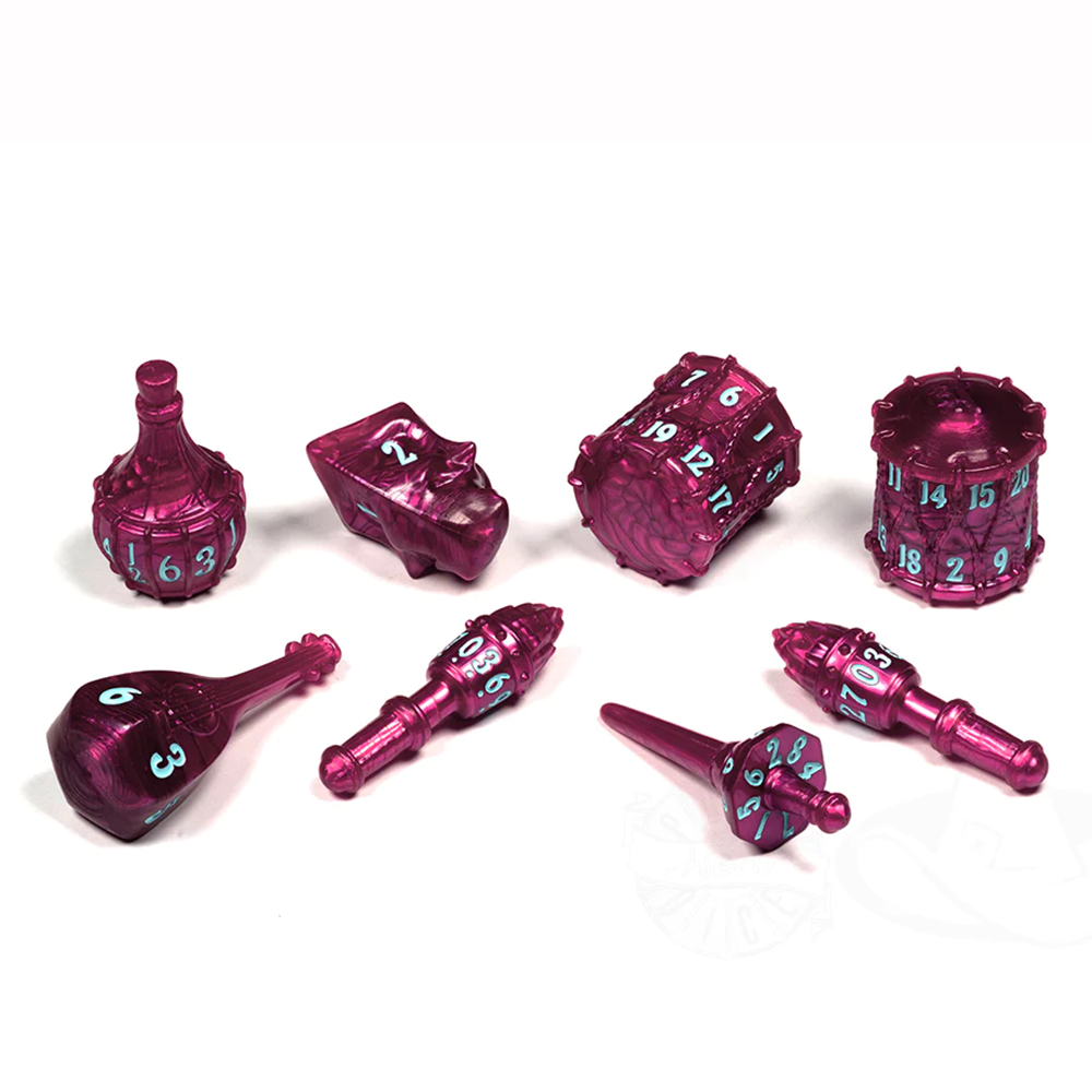 PolyHero Bard 8 Dice Set