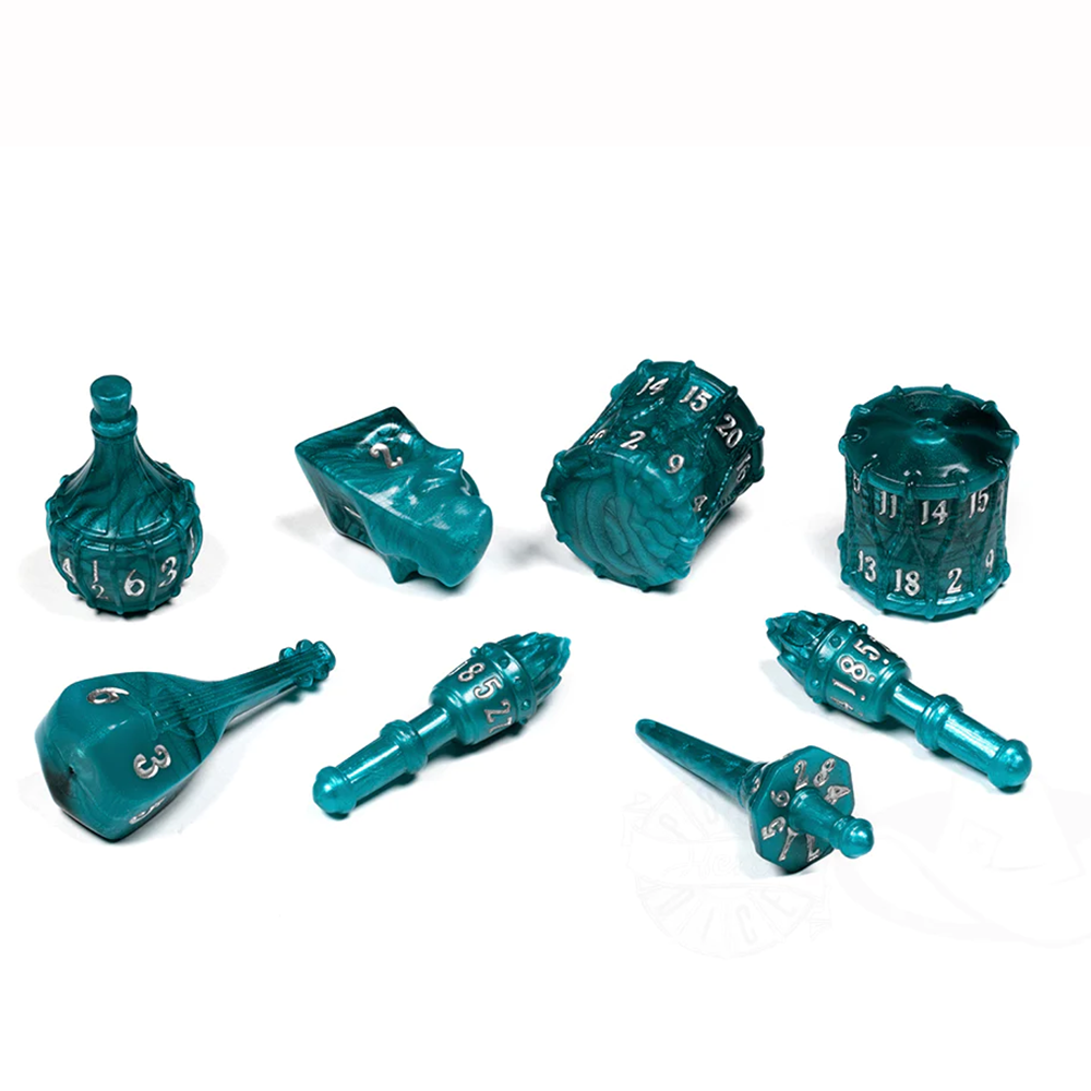 PolyHero Bard 8 Dice Set
