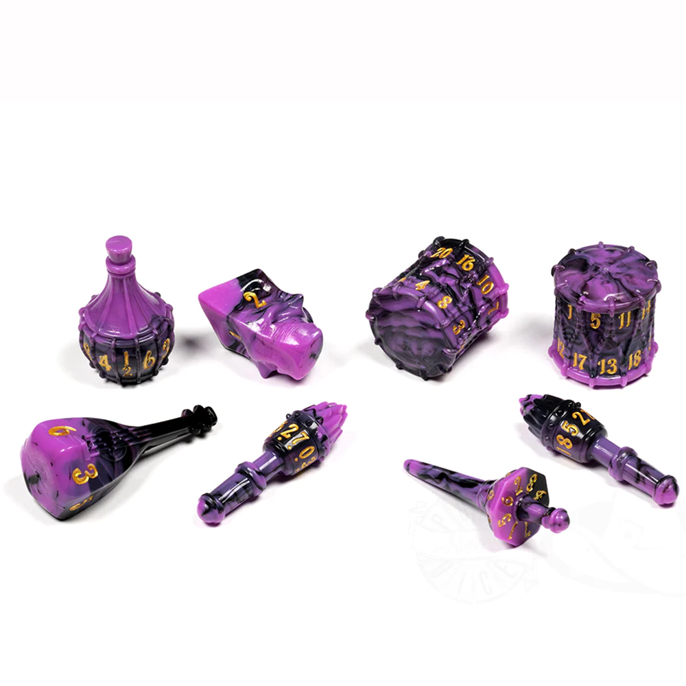 PolyHero Bard 8 Dice Set
