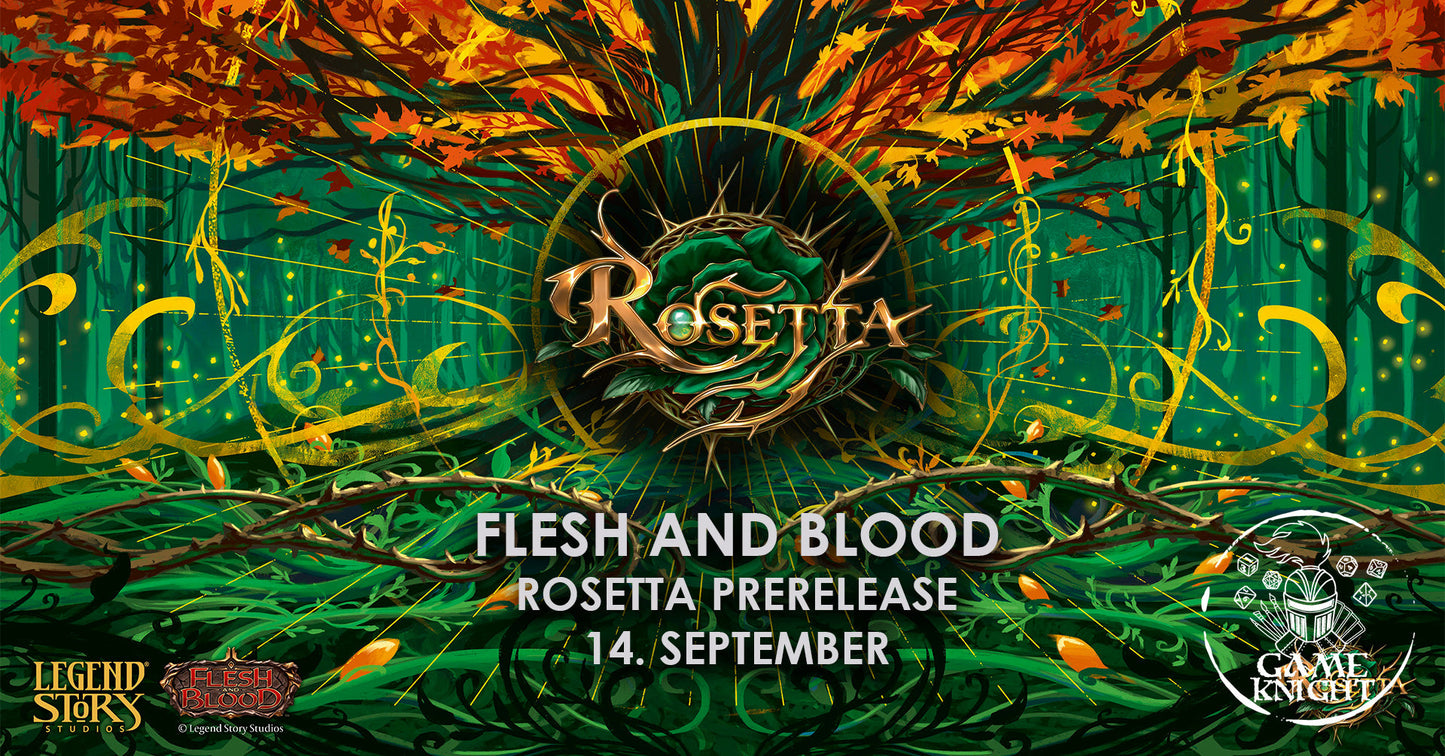 Flesh and Blood - Rosetta Pre Release - 14/09