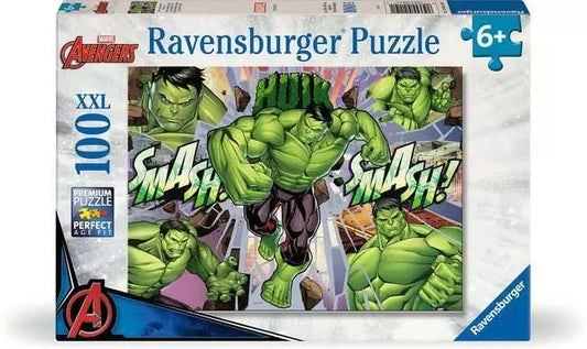 Ravensburger - Marvel: Hulk - 100 Pieces Jigsaw Puzzle XXL
