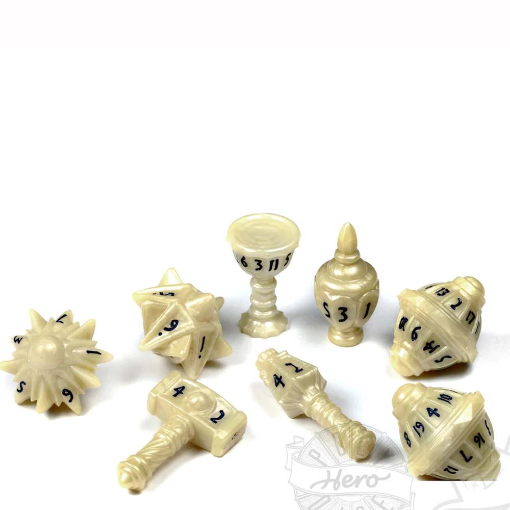 PolyHero Cleric 8 Dice Set