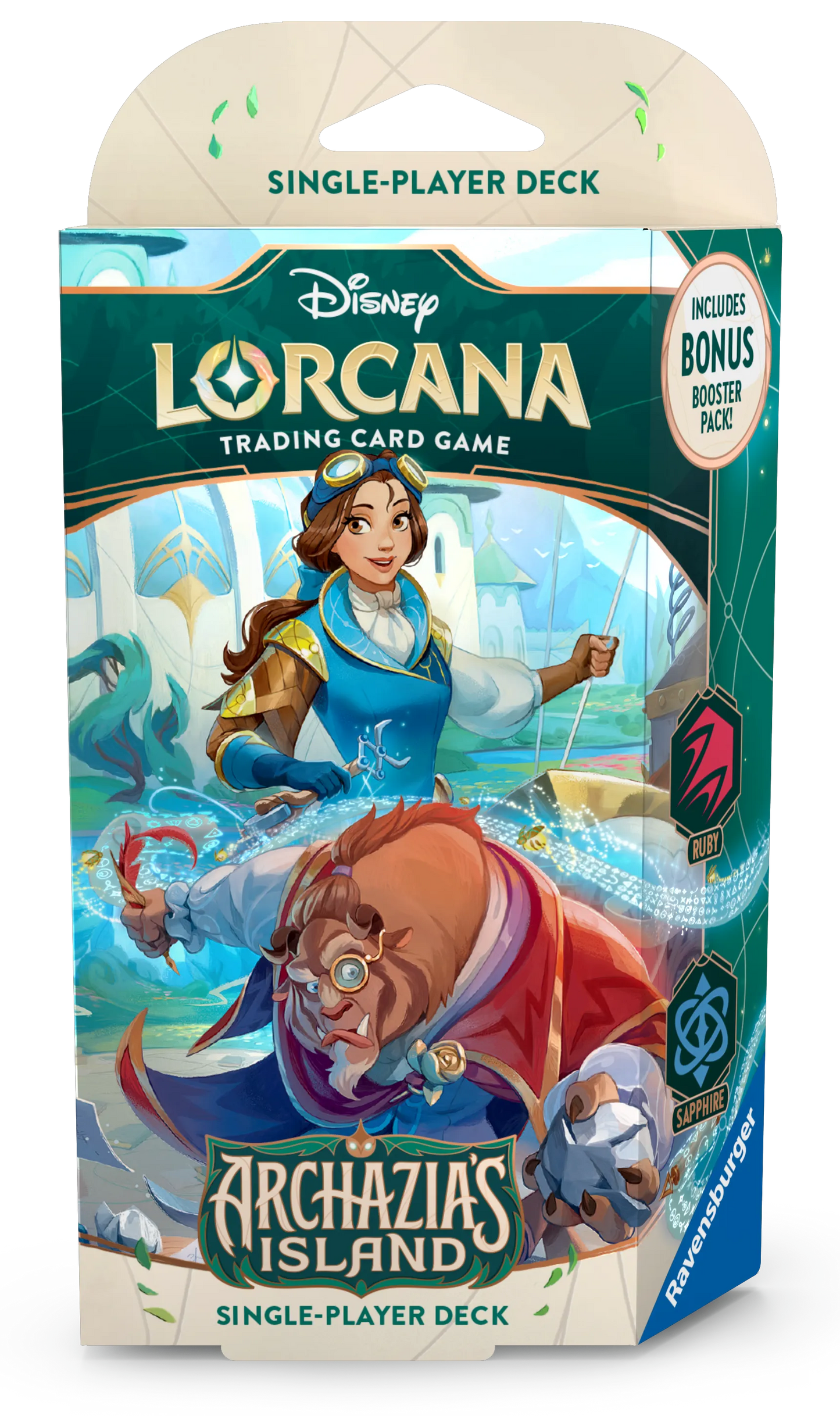 Archazia's Island - Starter Deck (Ruby / Sapphire) - Disney Lorcana