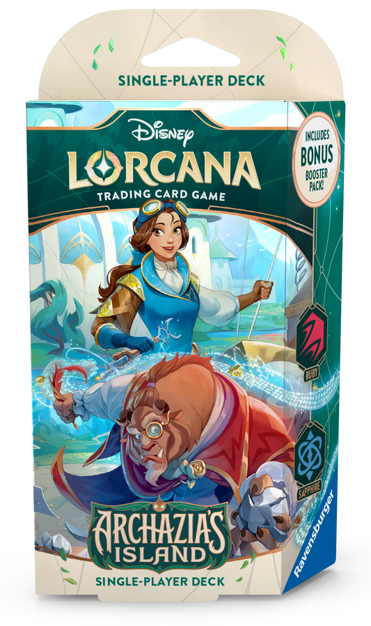 Archazia's Island - Starter Deck (Ruby / Sapphire) - Disney Lorcana