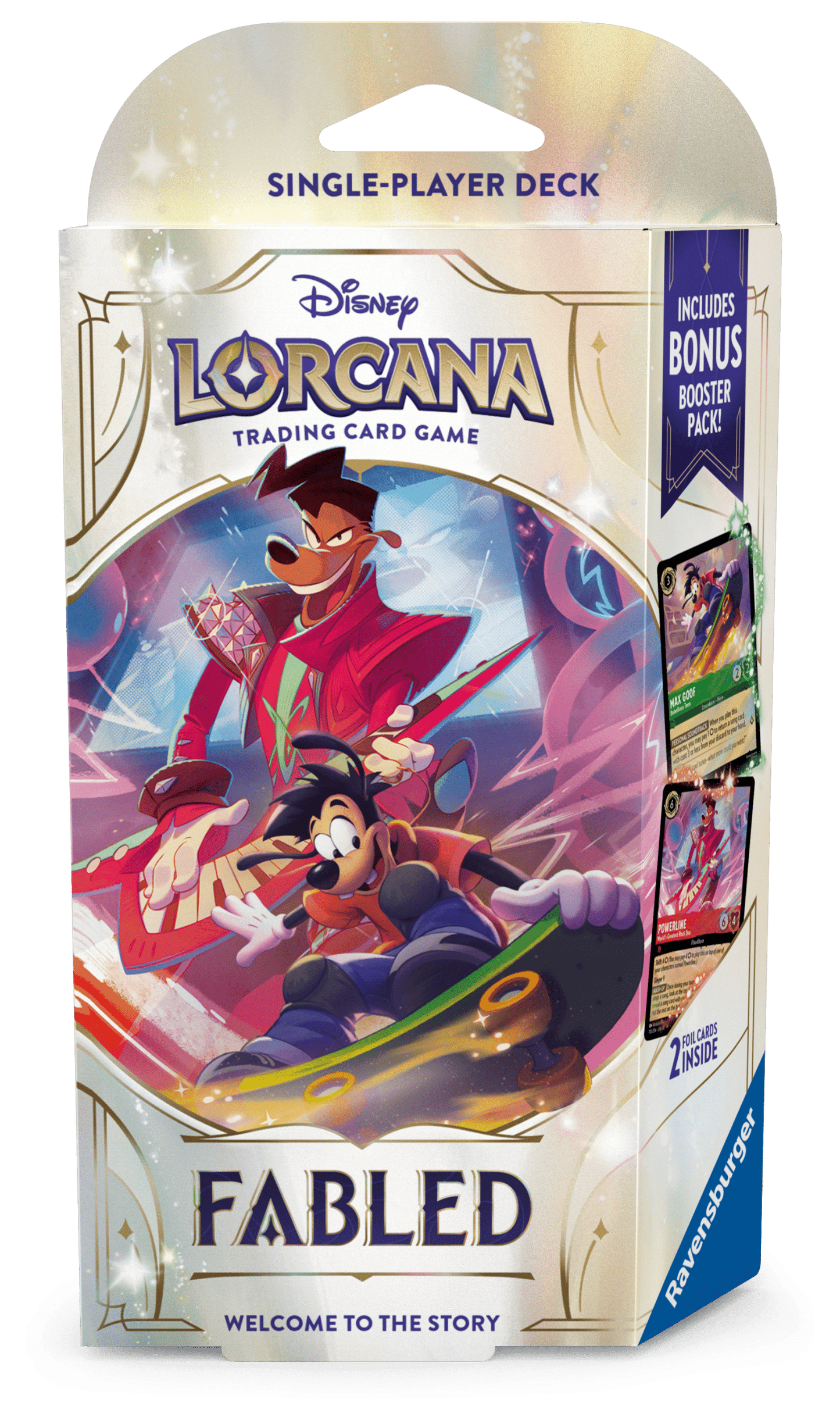 Disney: Lorcana TCG Fabled Starter Deck (Max/Powerline)