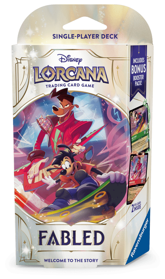 Disney: Lorcana TCG Fabled Starter Deck (Max/Powerline)