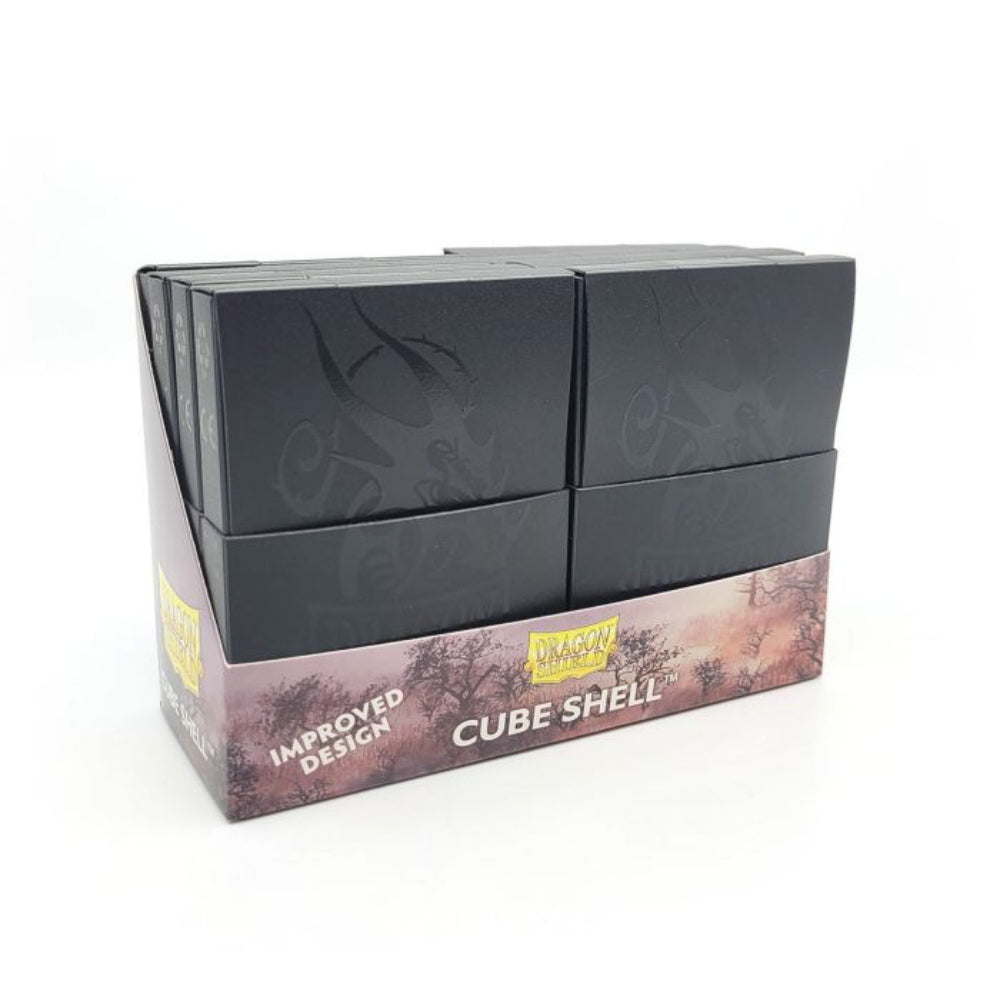 Dragon Shield: Pack of 8 Cube Shells - Black