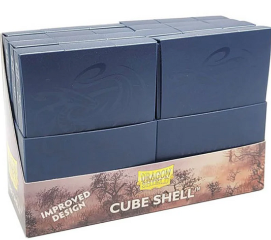 Dragon Shield: Pack of 8 Cube Shells - Blue