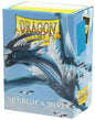 Dragon Shield 100 Matte Dual Sleeves - Sky Blue & Silver