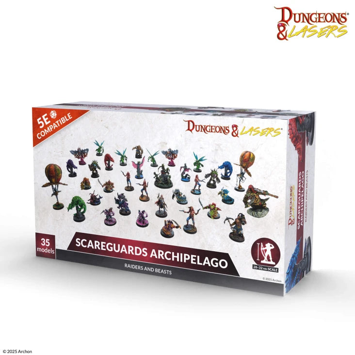 Dungeons & Lasers - Raiders and Beasts of Scareguards Archipelago