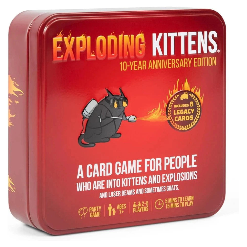 Exploding Kittens - 10-Year Anniversary Edition