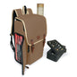 ENHANCE Designer Edition DnD Backpack - Stylish RPG Travel Bag (Tan)