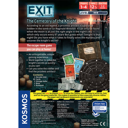 EXIT 11: The Cemetery of the Knight (EN)
