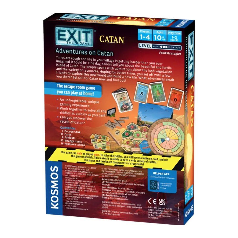 EXIT 16: Eventyr på øen Catan (DA)