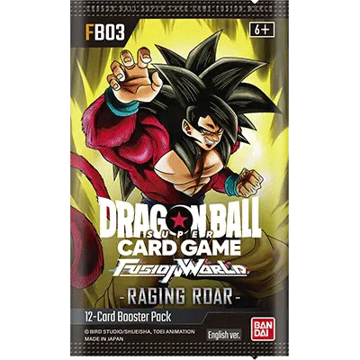 Dragon Ball Super TCG: Fusion World: Raging Roar (FB03) Booster