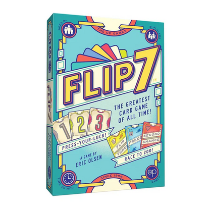 Flip 7 Boxed Kortspil - The OP Games