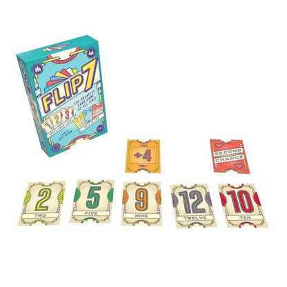 Flip 7 Boxed Kortspil - The OP Games