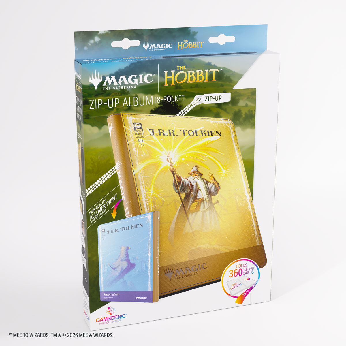 MTG I The Hobbit - Gamegenic Zip-Up Album 18-Pocket (More Variants)