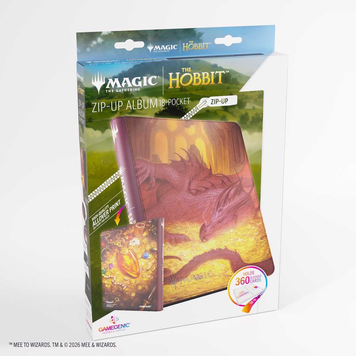 MTG I The Hobbit - Gamegenic Zip-Up Album 18-Pocket (More Variants)