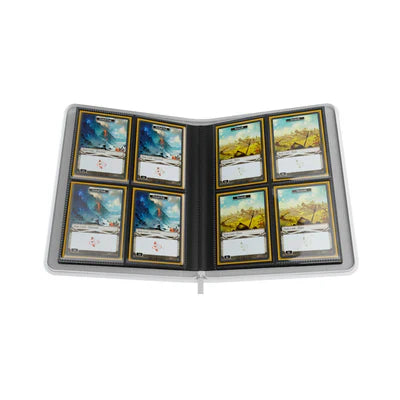 GameGenic - Zip-Up Album 8-Pocket: White