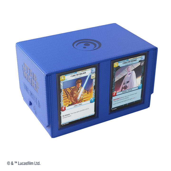 Gamegenic - Star Wars: Unlimited Double Deck Pod - Blue