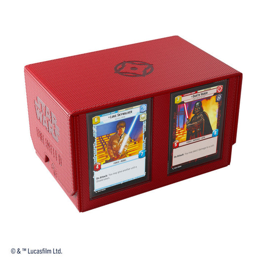 Gamegenic - Star Wars: Unlimited Double Deck Pod - Red