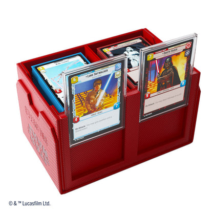 Gamegenic - Star Wars: Unlimited Double Deck Pod - Red