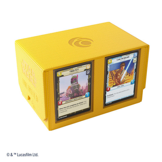 Gamegenic - Star Wars: Unlimited Double Deck Pod - Yellow