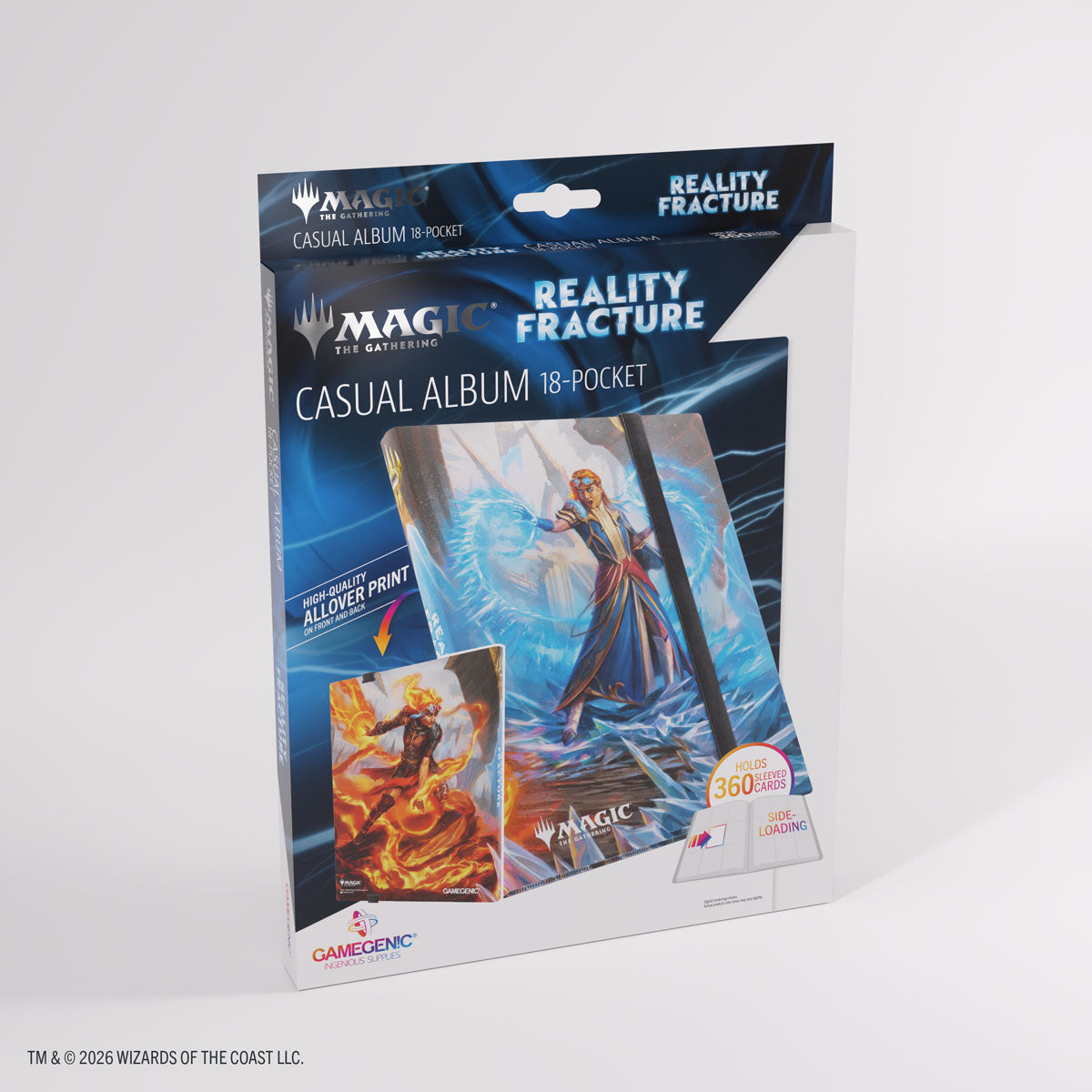 Gamegenic - Reality Fracture Casual album 18-Pocket (More Variants)