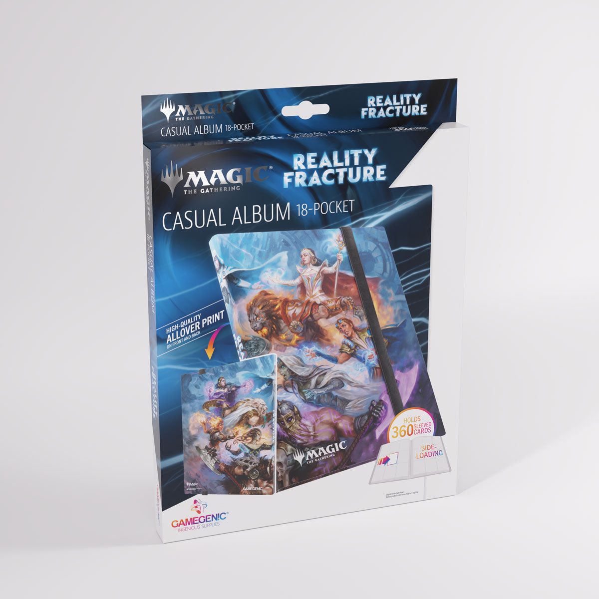 Gamegenic - Reality Fracture Casual album 18-Pocket (More Variants)