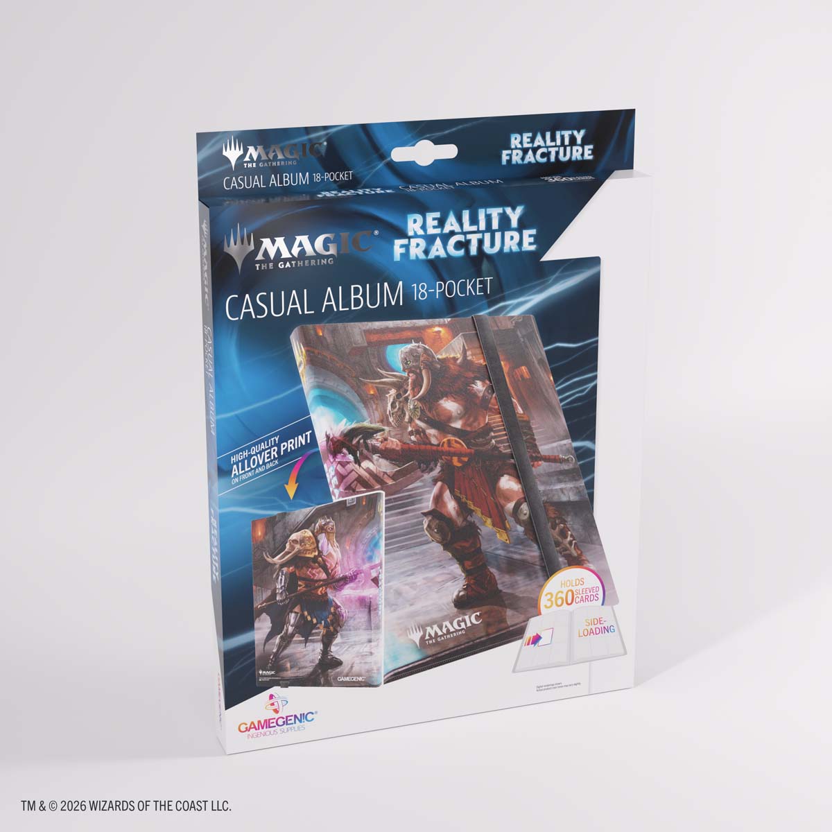 Gamegenic - Reality Fracture Casual album 18-Pocket (More Variants)