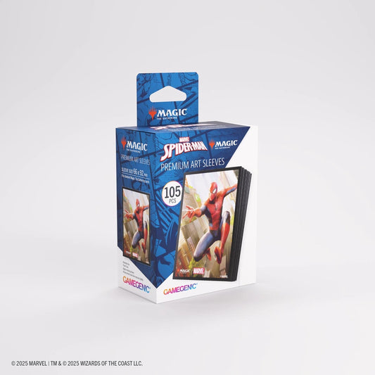 Gamegenic Premium Art Sleeves: Spider-Man - Magic the Gathering x Marvel's Spider-Man