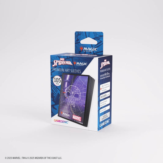 Gamegenic Premium Art Sleeves: Spider-Man Swamp - Magic the Gathering x Marvel's Spider-Man