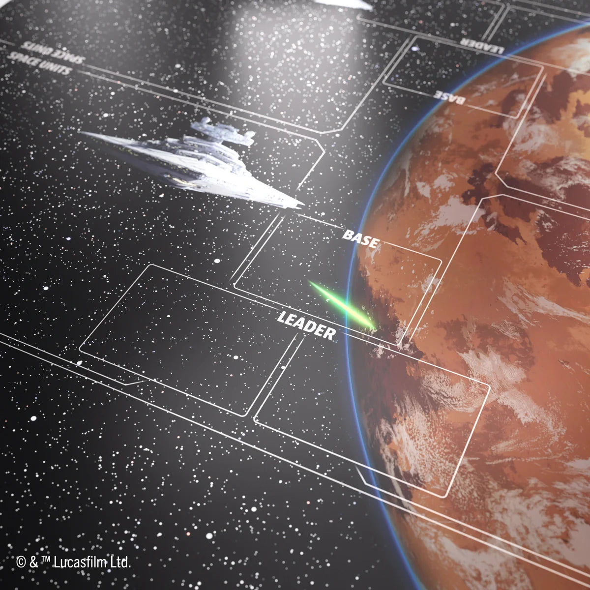 STAR WARS: UNLIMITED BATTLE ZONE GAME MAT