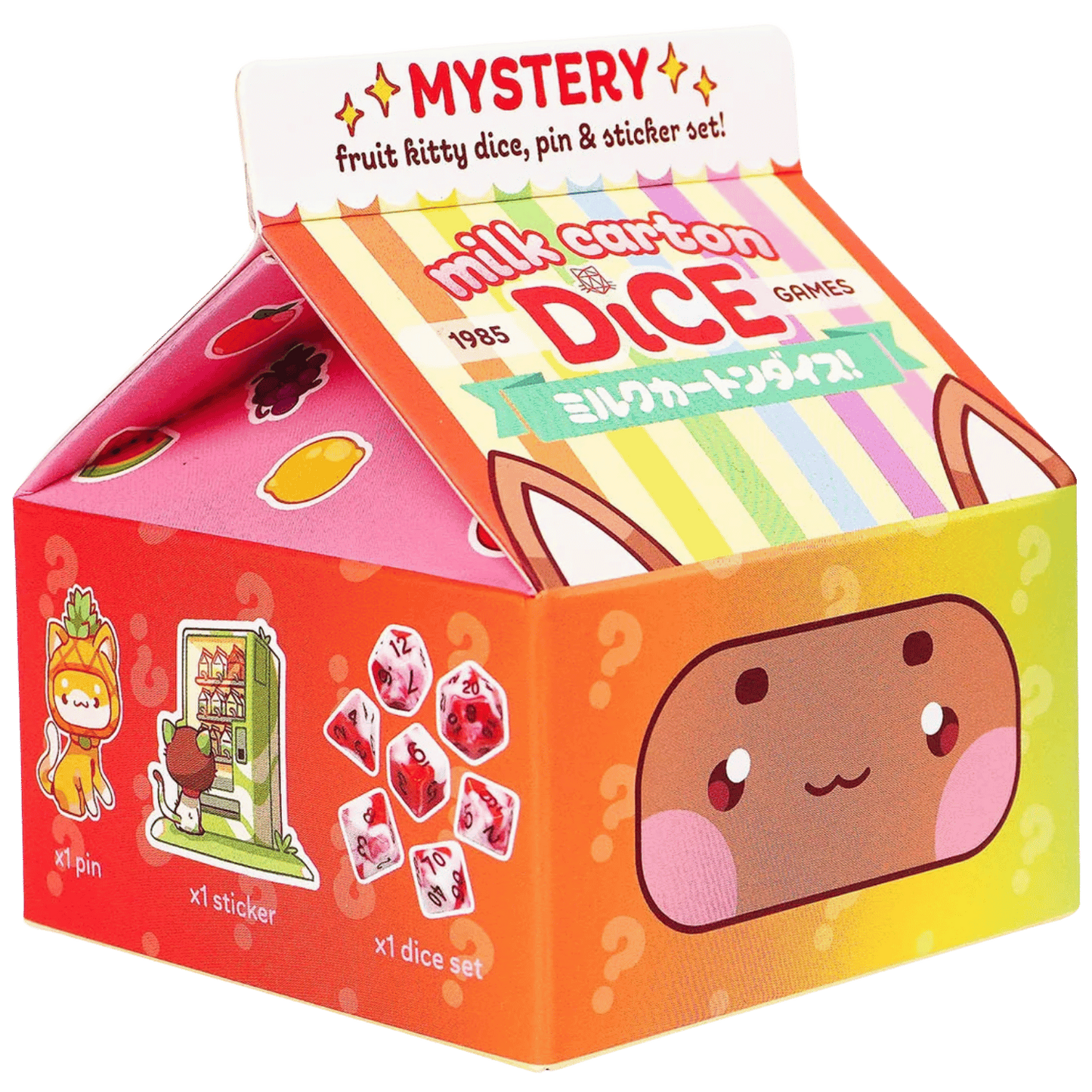 Milk Carton Mystery Dice