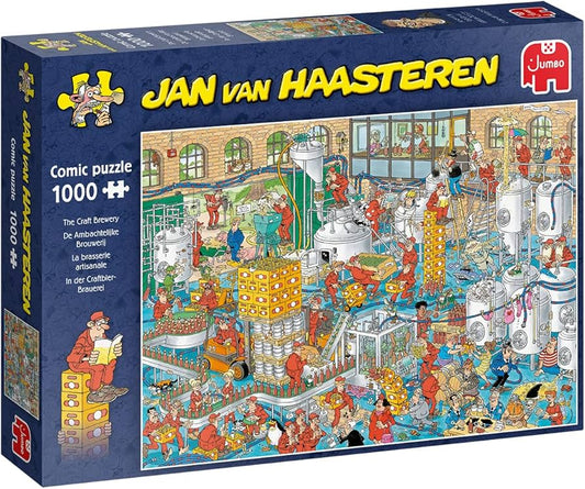 Jan van Haasteren - The Craft Brewery (1000 pcs.) - Jumbo Jigsaw puzzle