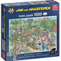 Jan van Haasteren - Big Garden Birdwatch (1000 pcs.) - Jumbo Jigsaw puzzle