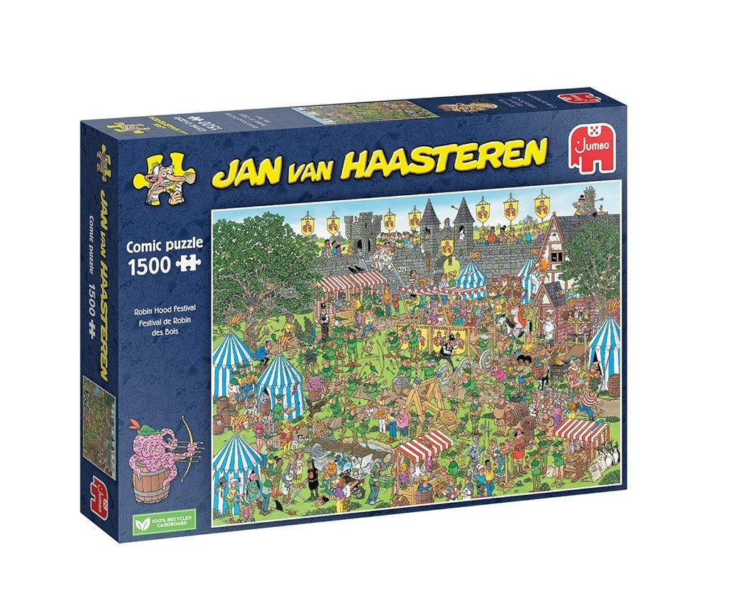 Jan van Haasteren - Robin Hood Festival (1500 pcs.) - Jumbo Jigsaw puzzle