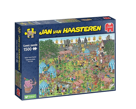 Jan van Haasteren - Robin Hood Festival (1500 pcs.) - Jumbo Jigsaw puzzle