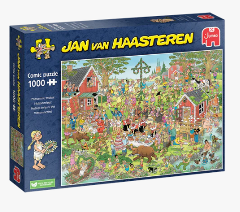 Jan van Haasteren - Midsummer Festival (1000 pcs.) - Jumbo Jigsaw puzzle