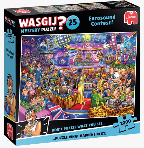 Wasgij Mystery 25 - Eurosound Contest! (1000 pcs.) - Jumbo Jigsaw puzzle