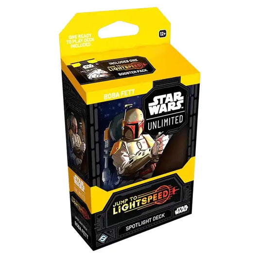 Star Wars: Unlimited - Jump to Lightspeed Boba Fett Deck